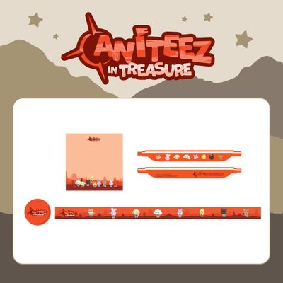 ATEEZ x ANITEEZ [Aniteez in Treasure] Stationary Set
