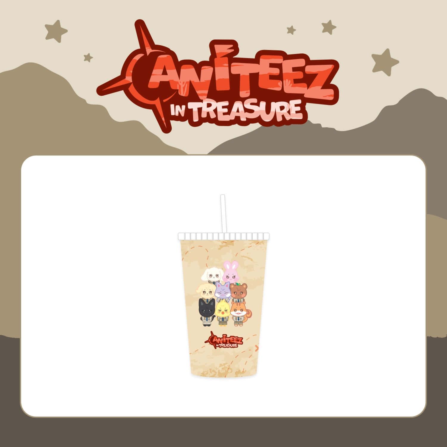 ATEEZ x ANITEEZ [Aniteez in Treasure] Cold Cup