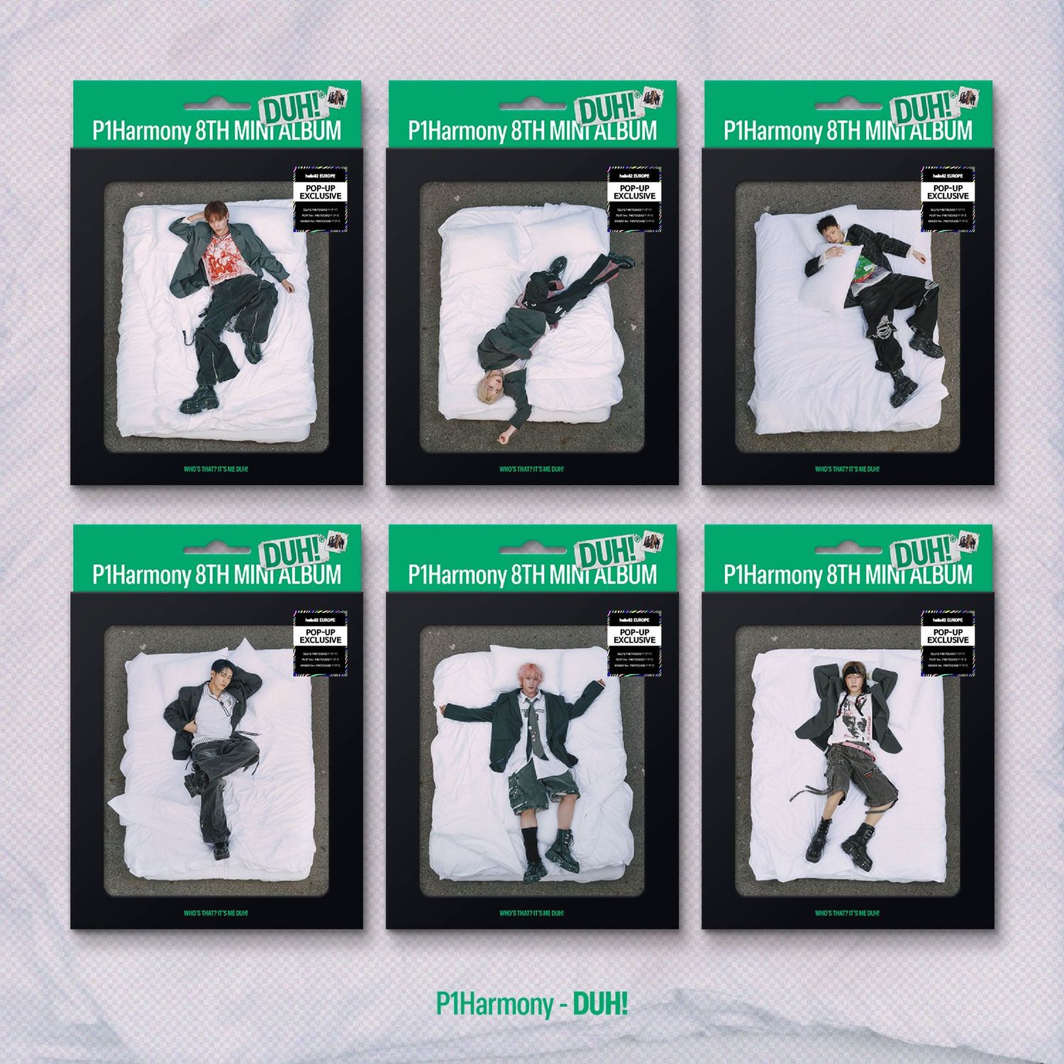 P1Harmony - DUH! (compact H-Version) Europe Pop-up exclusive
