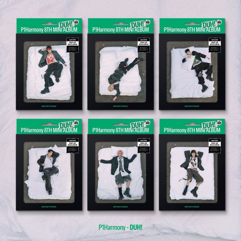 P1Harmony - DUH! (compact H-Version) Europe Pop-up exclusive P1Harmony - DUH! (compact H-Version) Europe Pop-up exclusive