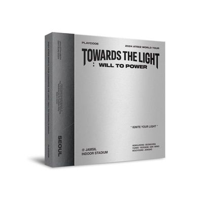 ATEEZ - WORLD TOUR [TOWARDS THE LIGHT : WILL TO POWER] IN SEOUL PLAYCODE 2024 + POB