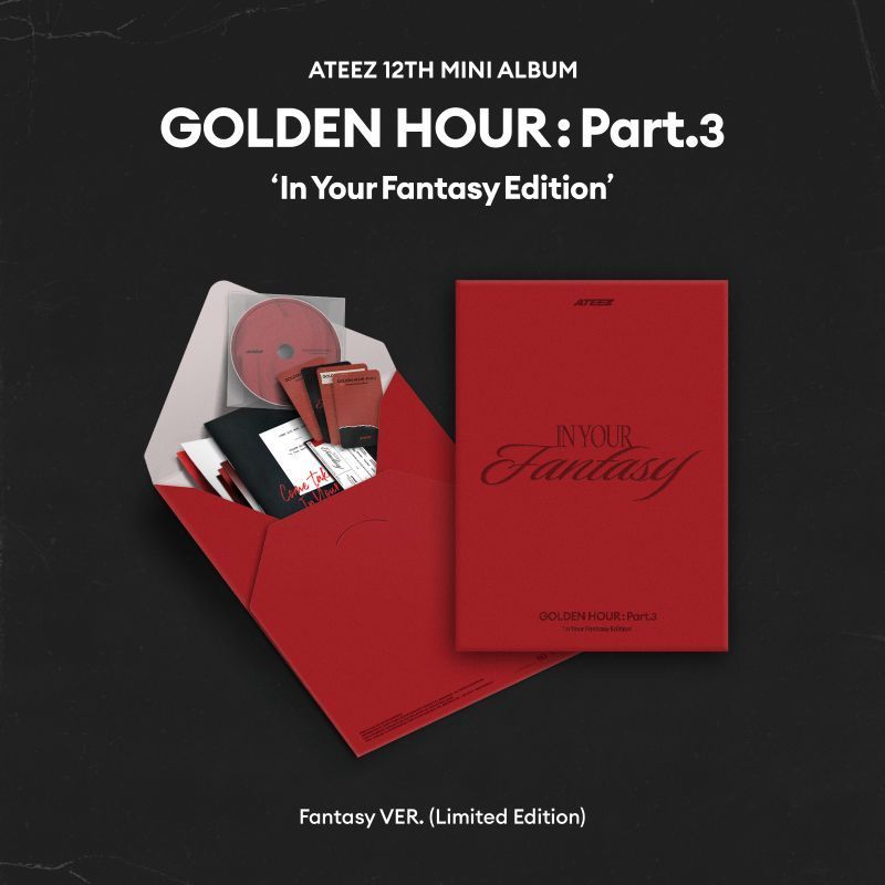 ATEEZ - Golden Hour Pt.3: in your fantasy edition (limited ver.)