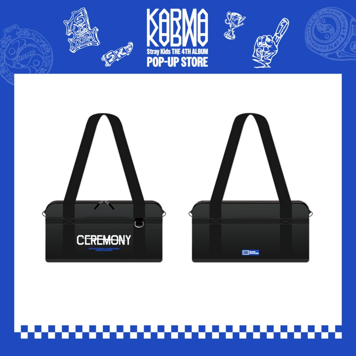 Stray Kids POP-UP STORE [KARMA] - duffel bag