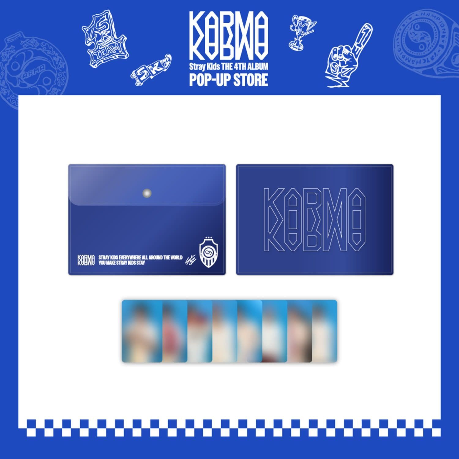 Stray Kids POP-UP STORE [KARMA] - PVC pouch