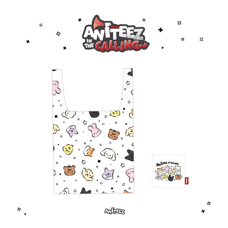ATEEZ x ANITEEZ [Aniteez in the calling] - pocket shopper bag