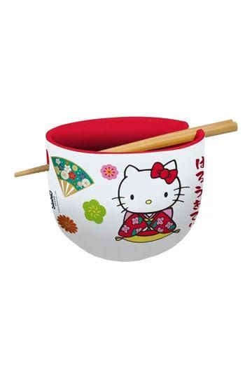 Sanrio Ramen-Schüssel mit Stäbchen (Hello Kitty Japan)
