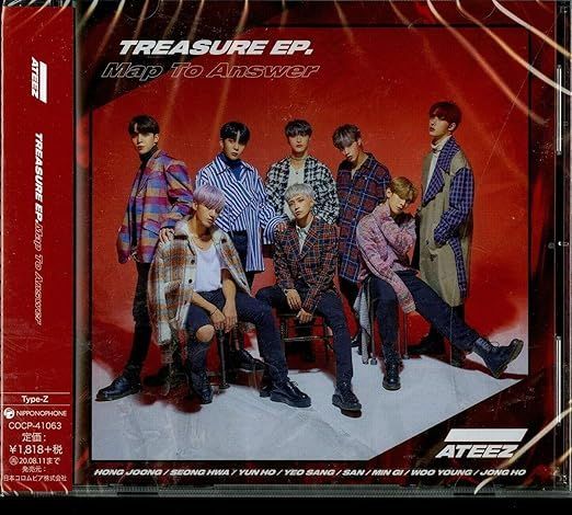 Ateez - Treasure Ep. Map To Answer (Type Z)