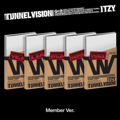 ITZY - Tunnel Vision (member ver.) + POB (pre-order) ITZY - Tunnel Vision (member ver.) + POB (pre-order)
