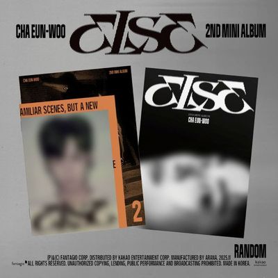 CHA EUN-WOO (ASTRO) - else (pre-order) + POB CHA EUN-WOO (ASTRO) - else (pre-order) + POB