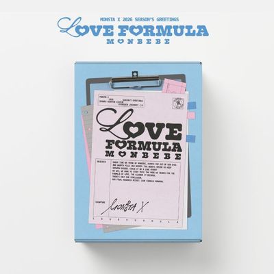 MONSTA X  -  Season´s Greetings 2026 [love formula MONBEBE] + POB (pre-order)