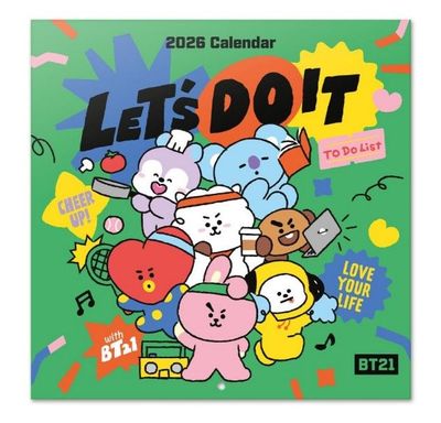 BT21 Kalender 2026