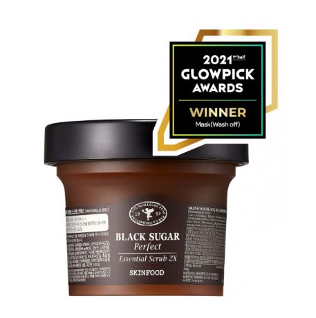 Skinfood Black Sugar Perfect Essential Scrub 2X Skinfood Black Sugar Perfect Essential Scrub 2X