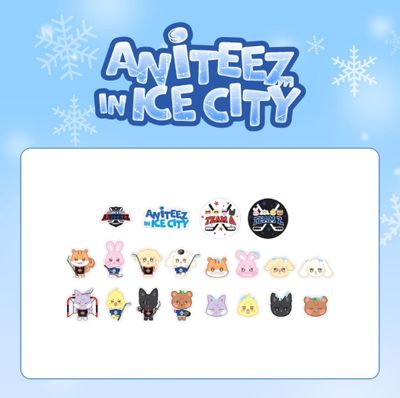 ANITEEZ in Ice City [Ateez] - Deco Sticker Set