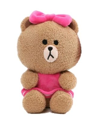 Line Friends - Choco Stofftier sitzend