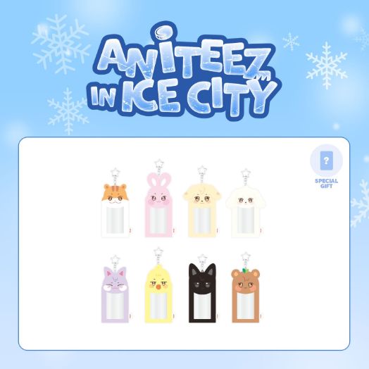 ANITEEZ in Ice City [Ateez] - Photocard Holder Keyring