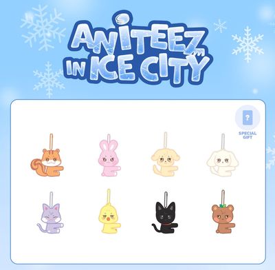 ANITEEZ in Ice City [Ateez] -  Plush  Photocard Holder