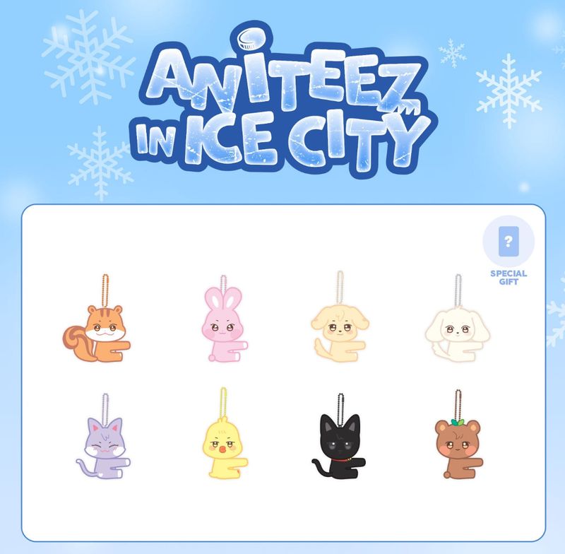 ANITEEZ in Ice City [Ateez] -  Plush  Photocard Holder