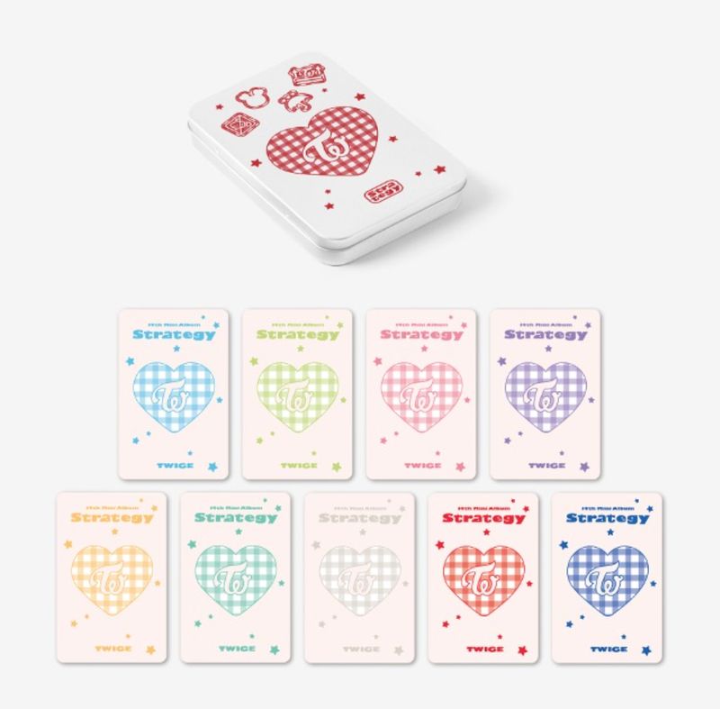 TWICE - TINCASE PHOTOCARD SET (TWICE STRATEGY POP-UP In SEOUL)