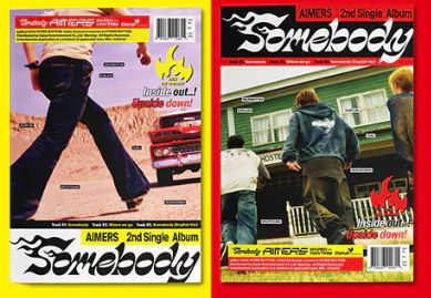 AIMERS 2nd single album "Somebody" - signiert