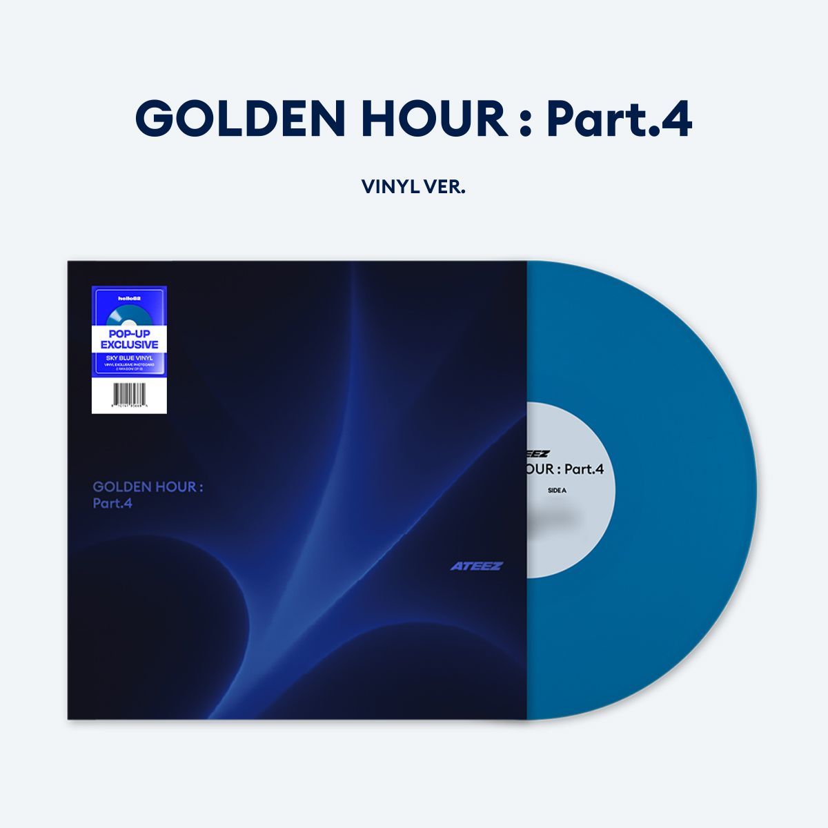 ATEEZ - GOLDEN HOUR : Part.4 (Vinyl) - POP-UP Exclusive [Vorbestellung]