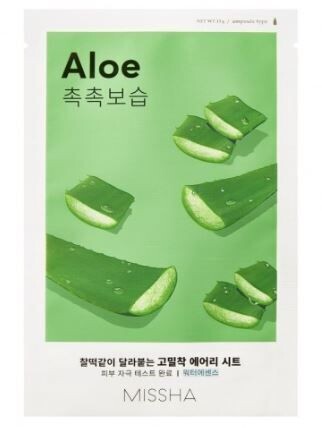 Missha - Airy Fit Sheet Mask Aloe Missha - Airy Fit Sheet Mask Aloe