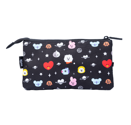 BT21 - Federmäppchen mit 3 Fächern Cool Collection