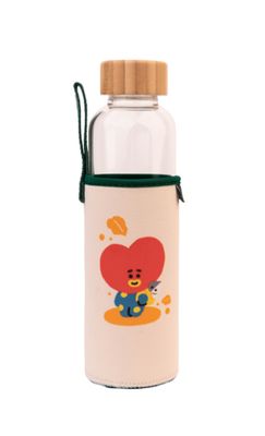BT21 - Tata Trinkflasche aus Glas