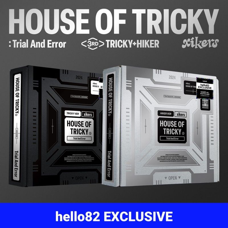 [hello82 Exclusive] xikers - House Of Tricky: Trial and Error (3. Mini Album)