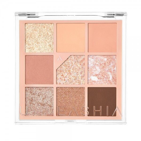 Unleashia Glitterpedia Eye Palette #3 (all of coralpink) Unleashia Glitterpedia Eye Palette #3 (all of coralpink)