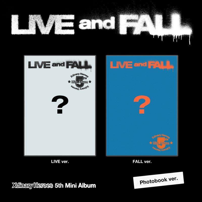 Xdinary Heroes - LIVE and FALL (photobook Ver.) Xdinary Heroes - LIVE and FALL (photobook Ver.)