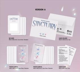 TOMORROW X TOGETHER - The Star Chapter: Sanctuary (Weverse Ver.), Version: A (weiss)