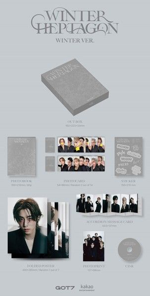 Got7 - Winter Heptagon, Version: Winter