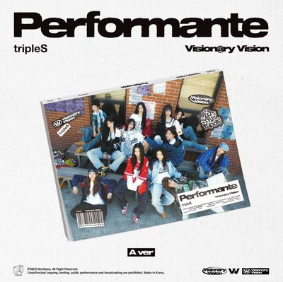 tripleS - Visionary Vision - Performante - Album (signed/ unsigned) tripleS - Visionary Vision - Performante - Album (signed/ unsigned)