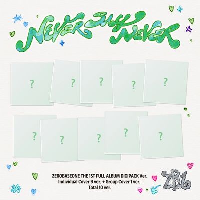 ZEROBASEONE - Never say never (digipack ver.) ZEROBASEONE - Never say never (digipack ver.)