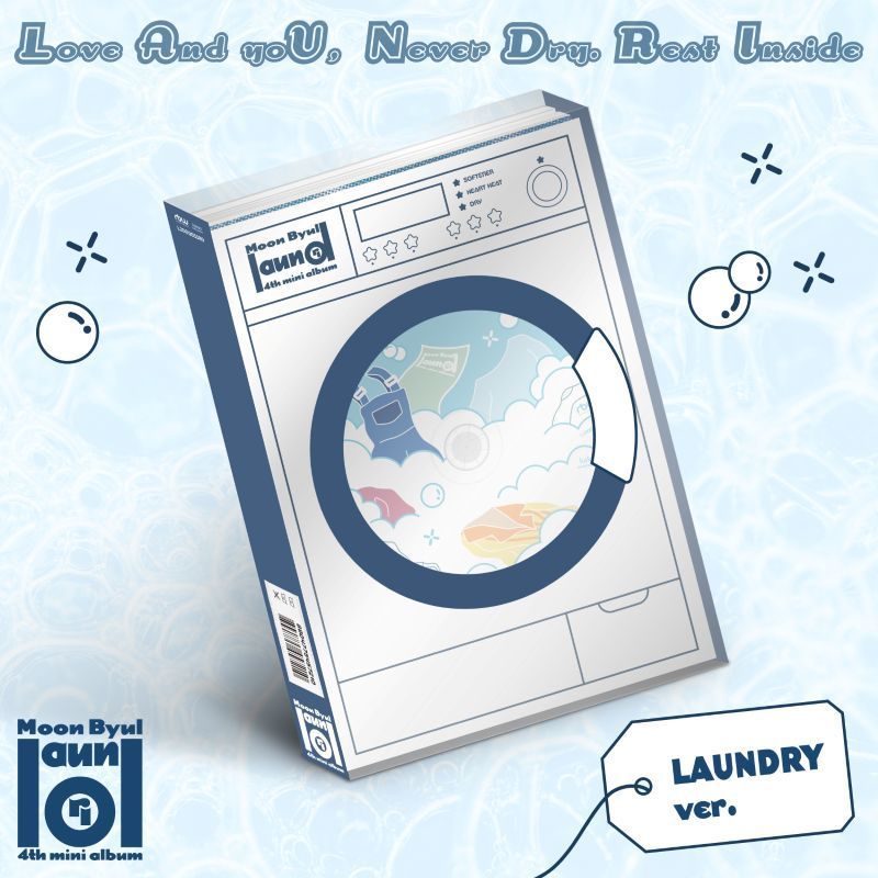 [signiert] MOON BYUL (Mamamoo) - laundri (LAUNDRY ver.)