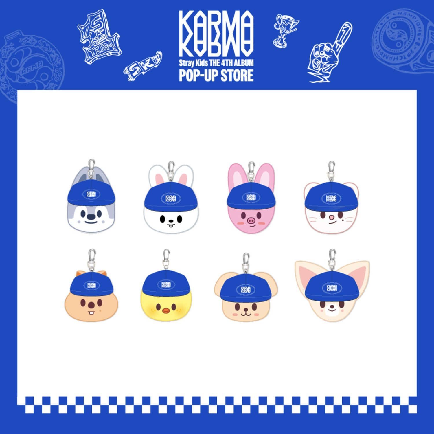 Stray Kids POP-UP STORE [KARMA] - ceremony ballcap plush