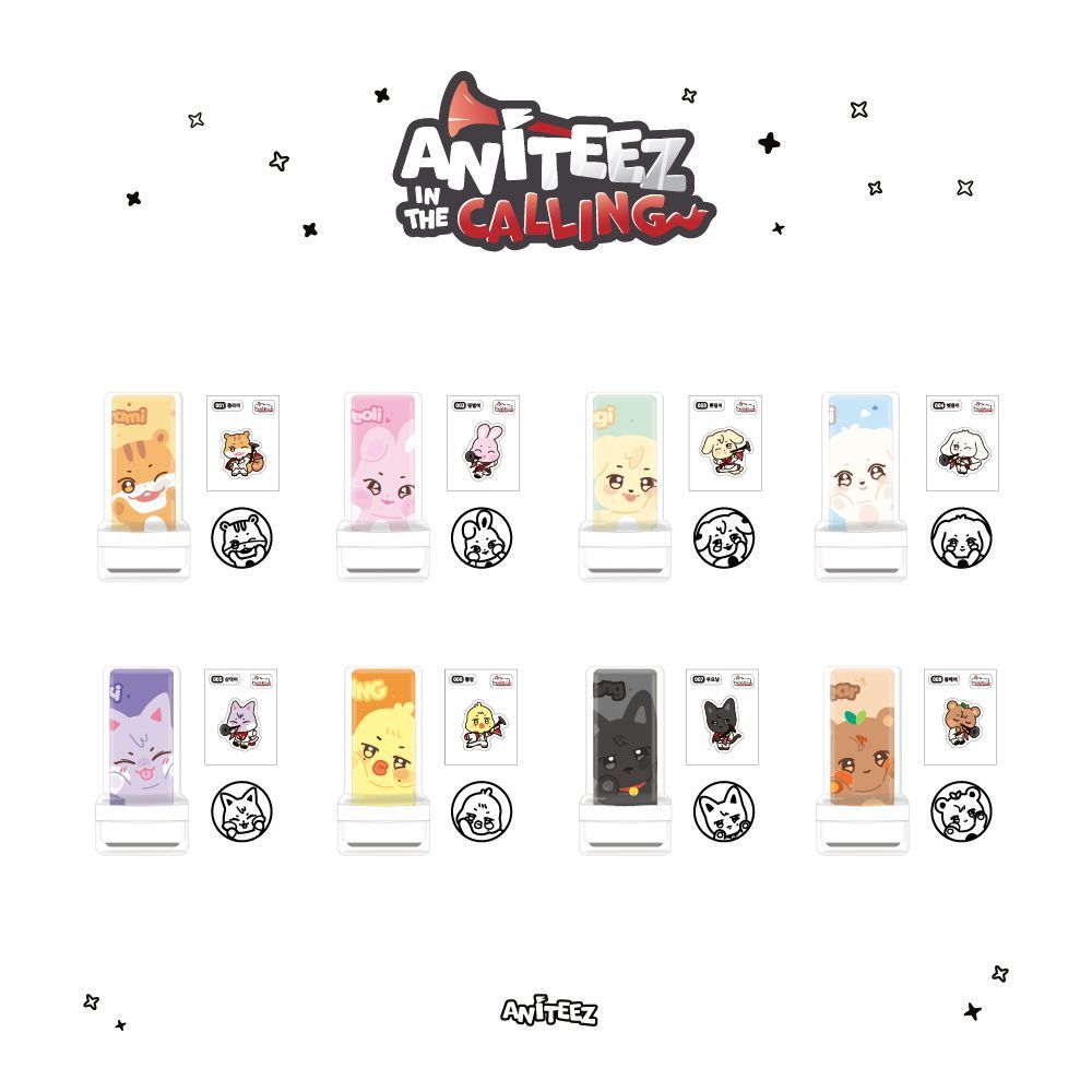ATEEZ x ANITEEZ [Aniteez in the calling] - Stempel
