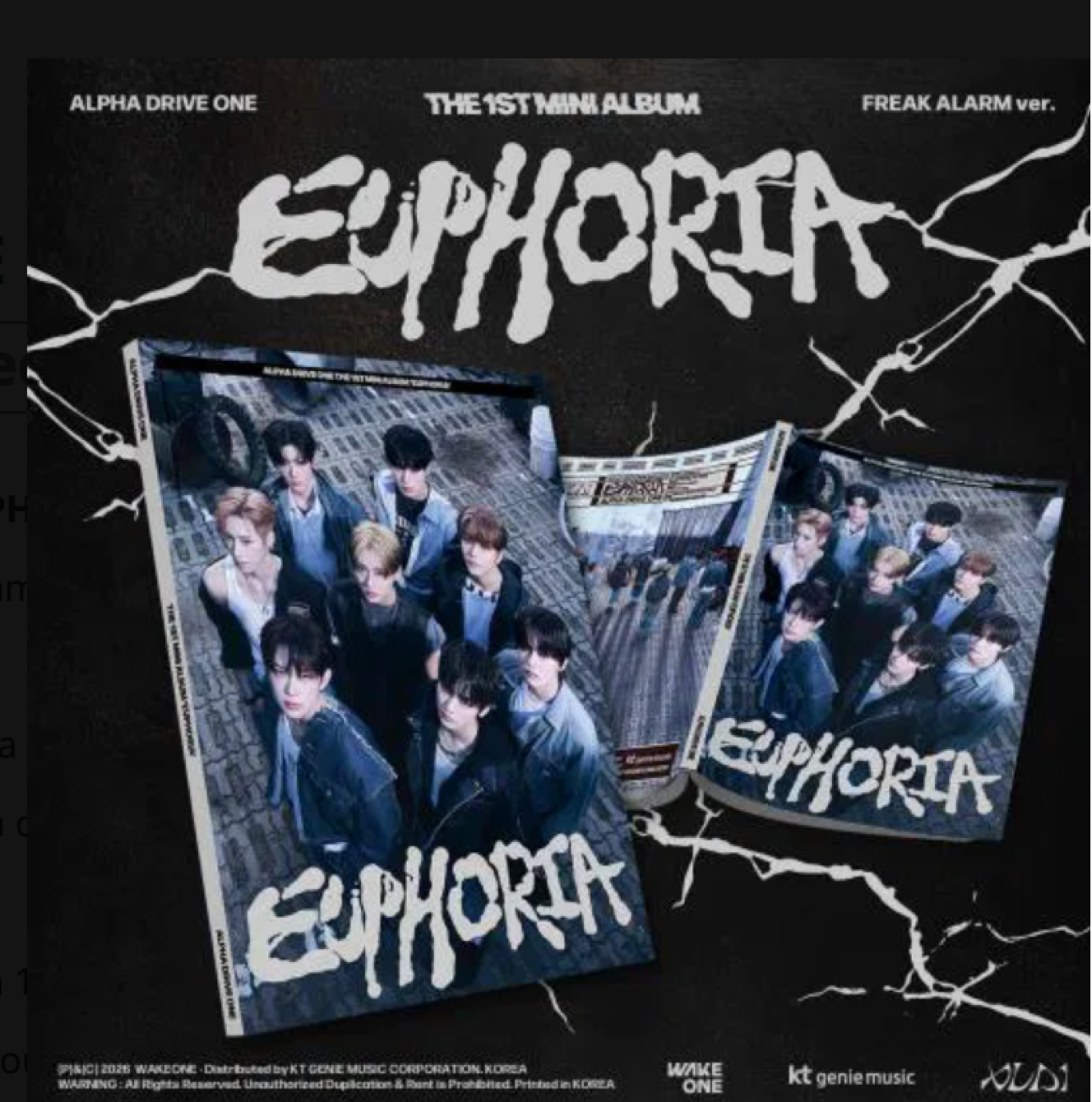 ALPHA DRIVE ONE - Euphoria (freak alarm)