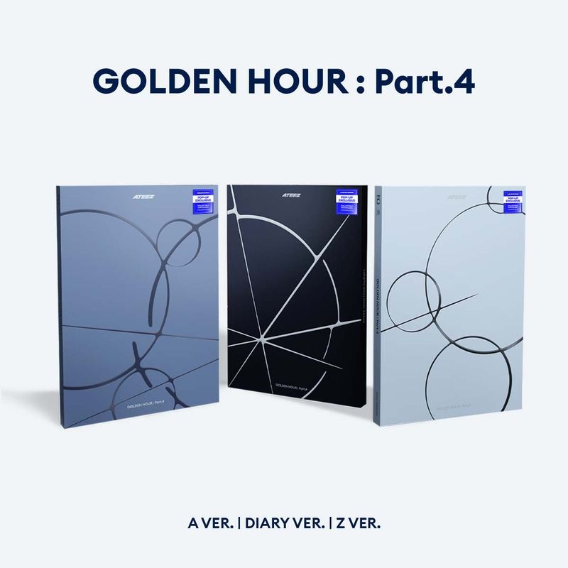 ATEEZ - GOLDEN HOUR : Part.4 - Europe POP-UP Exclusive