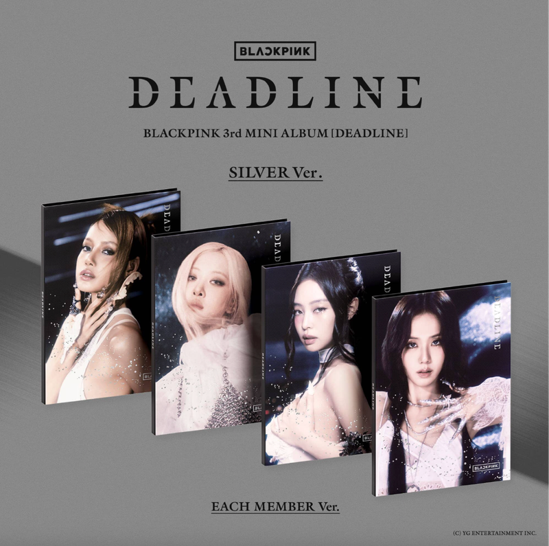 BLACKPINK - 3rd MINI ALBUM [DEADLINE] (SILVER Ver.) [Vorbestellung] +POB