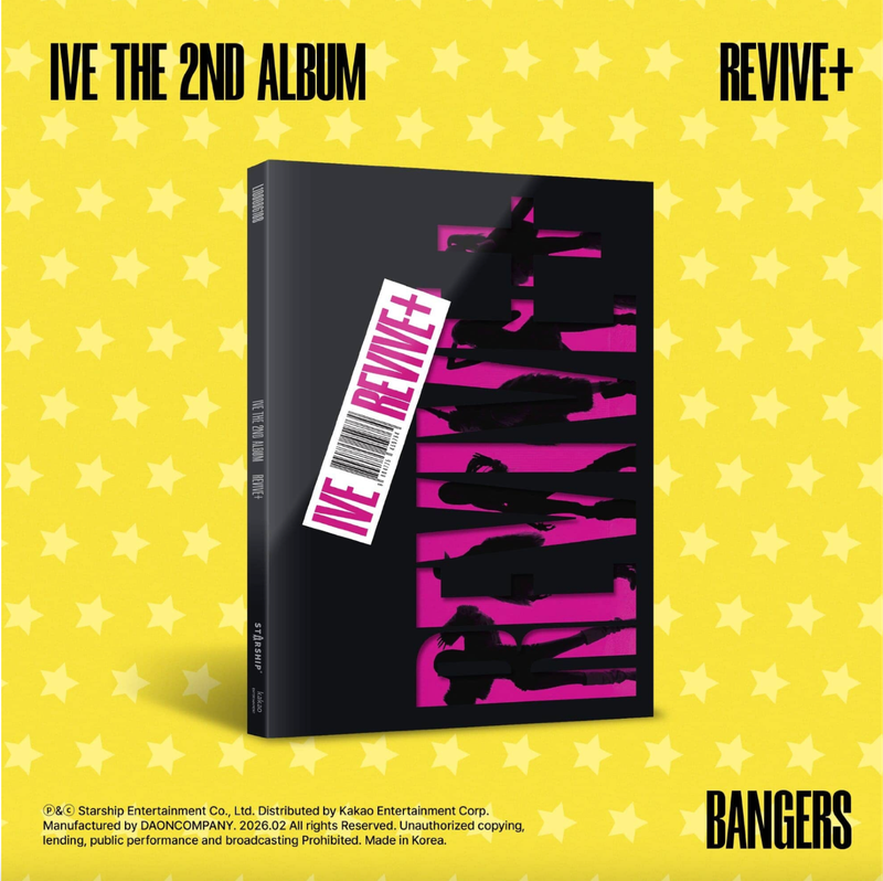 IVE - THE 2ND ALBUM [REVIVE+] (BANGERS ver./ CHALLENGERS ver.)  [Vorbestellung] +POB