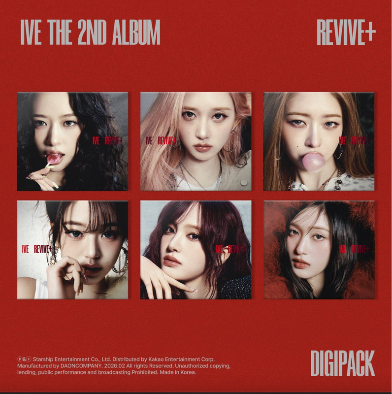 IVE - THE 2ND ALBUM [REVIVE+] (Digipack ver.) *LIMITED [VORBESTELLUNG]