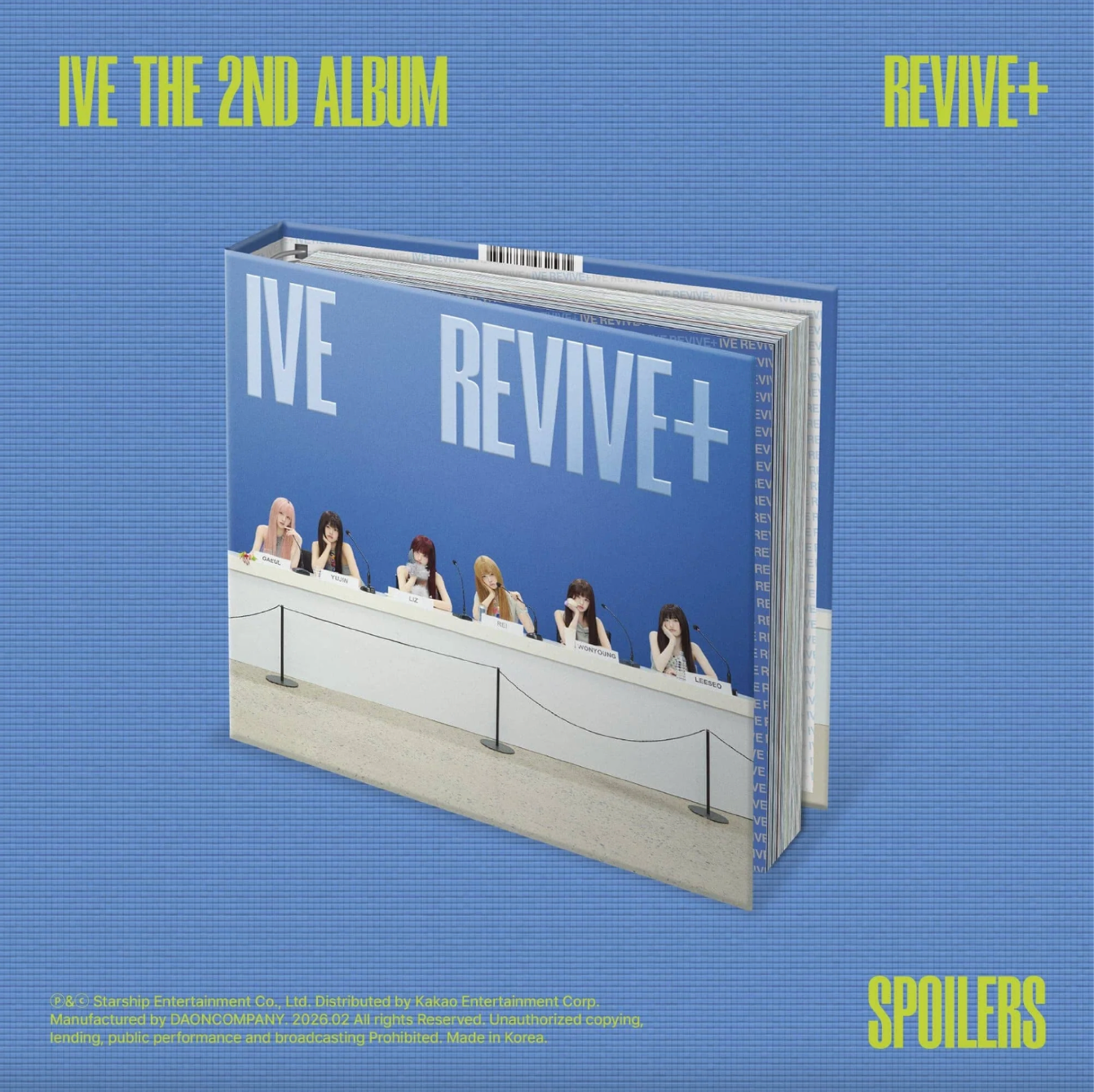 IVE - THE 2ND ALBUM [REVIVE+] (SPOILERS ver.) [Vorbestellung]+POB