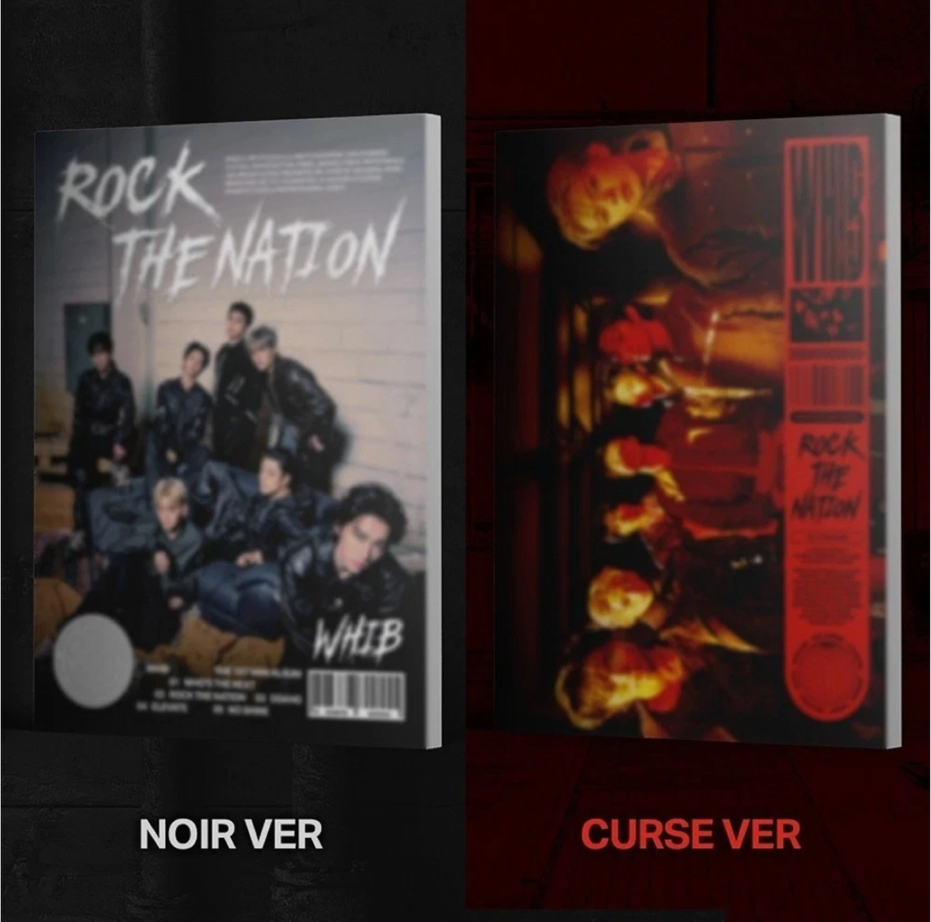 WHIB - The 1st Mini Album : ROCK THE NATION [RESTOCK]