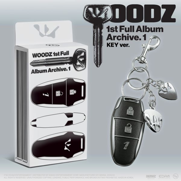 WOODZ - 1st Full Album [Archive. 1] (Key Ver.) LIMITED [Vorbestellung] +POB