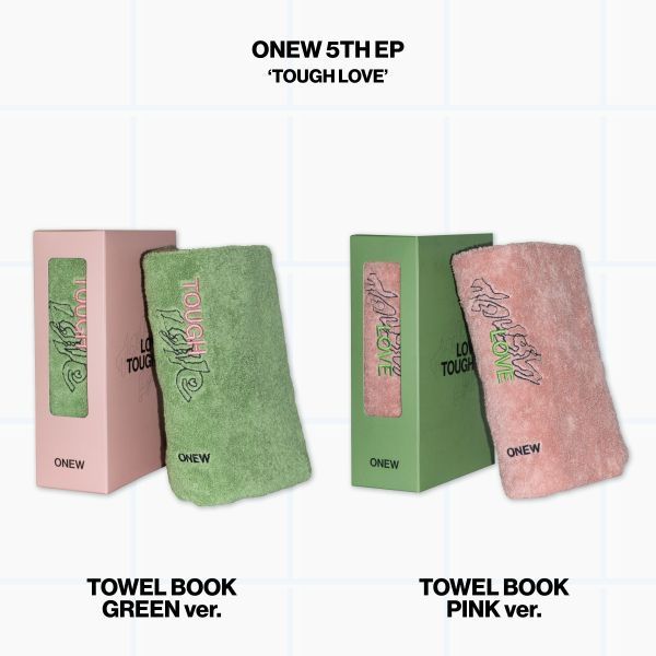 ONEW - 5th mini [TOUGH LOVE] (TOWEL BOOK Ver.)[Vorbestellung] + Applemusic POB