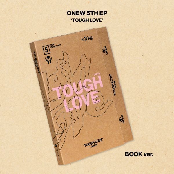 ONEW - 5th mini [TOUGH LOVE] (BOOK Ver.) [Vorbestellung] + Applemusic POB