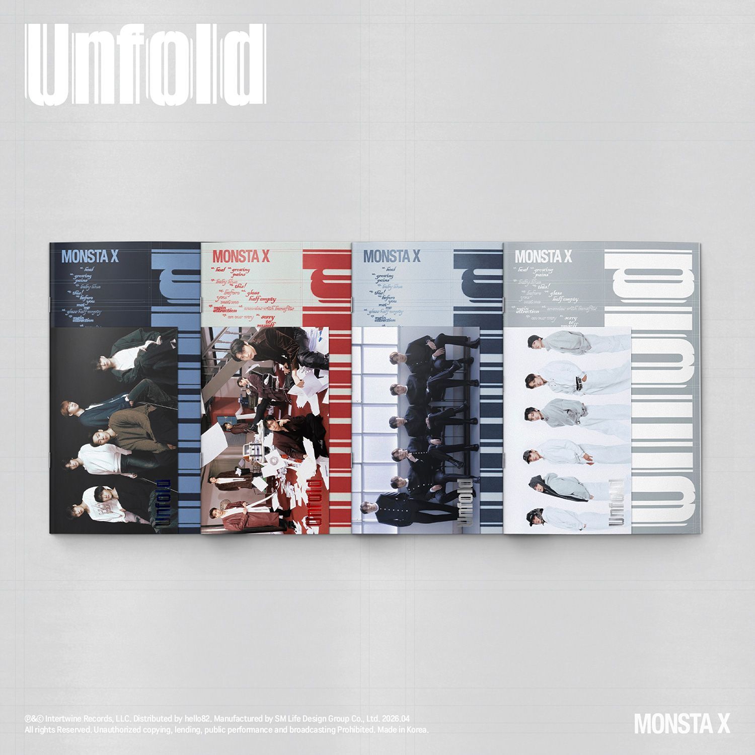 [Signed] MONSTA X - Unfold [Vorbestellung]
