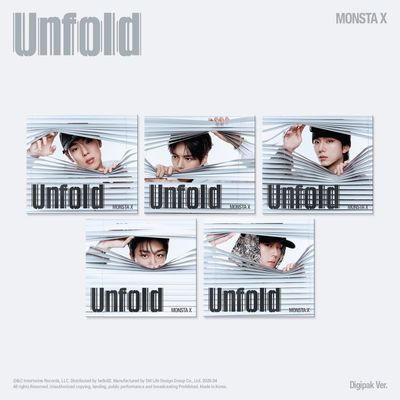 [Signed] MONSTA X - Unfold (Digipak)[Vorbestellung]