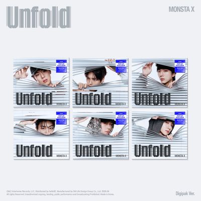 MONSTA X - Unfold - POP-UP Exclusive (Digipak) [Vorbestellung]